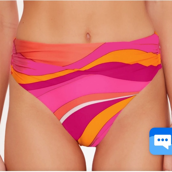 Trina Turk 2pc  Vivid Vista Vivid multi color bikini. Size 6 & 8 - Picture 2 of 7
